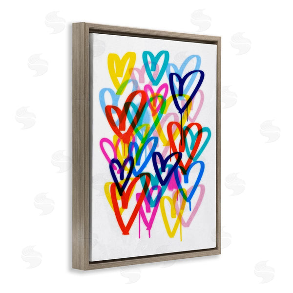 Stupell Industries Victoria Barnes | Modern Urban Hearts