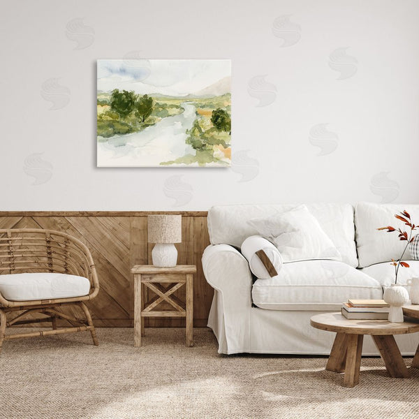 Stupell Industries Victoria Barnes | Natural Flowing Stream Wall Art