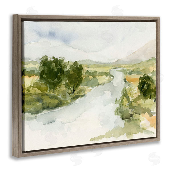 Stupell Industries Victoria Barnes | Natural Flowing Stream Wall Art