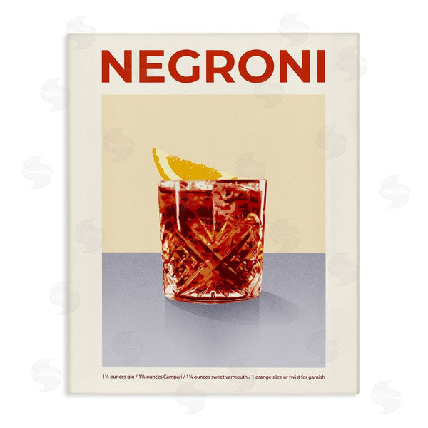 stupell industries Victoria Barnes | Negroni Classic Cocktail