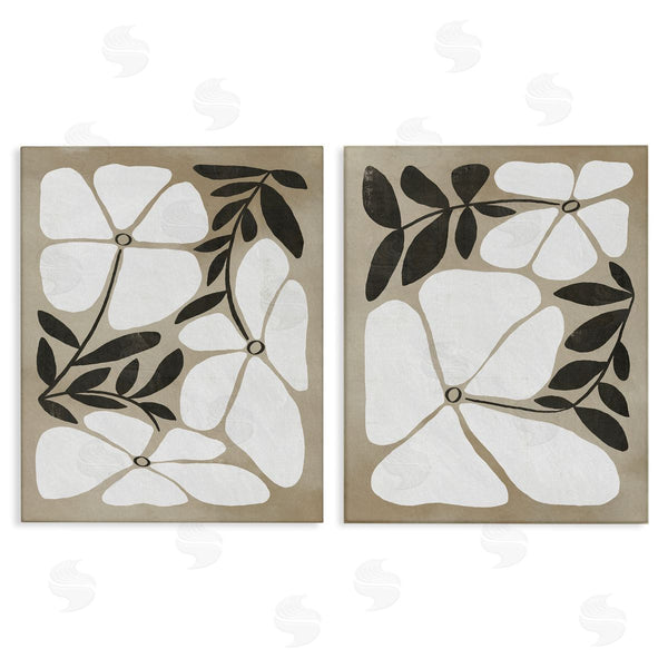 stupell industries Victoria Barnes | Neutral Bohemian Flowers