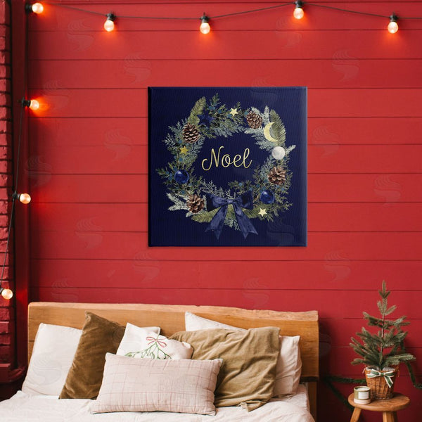 Stupell Industries Victoria Barnes | Noel Holiday Wreath