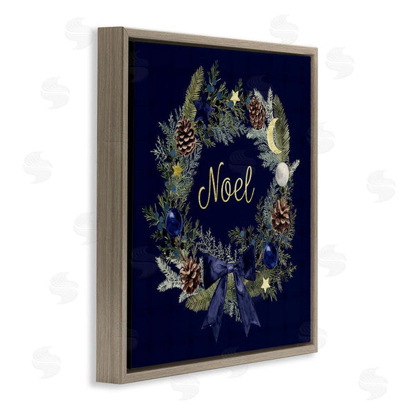 Stupell Industries Victoria Barnes | Noel Holiday Wreath
