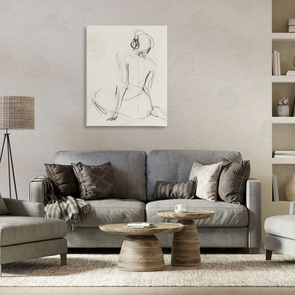 Stupell Industries Victoria Barnes | Nude Figure Study Wall Art