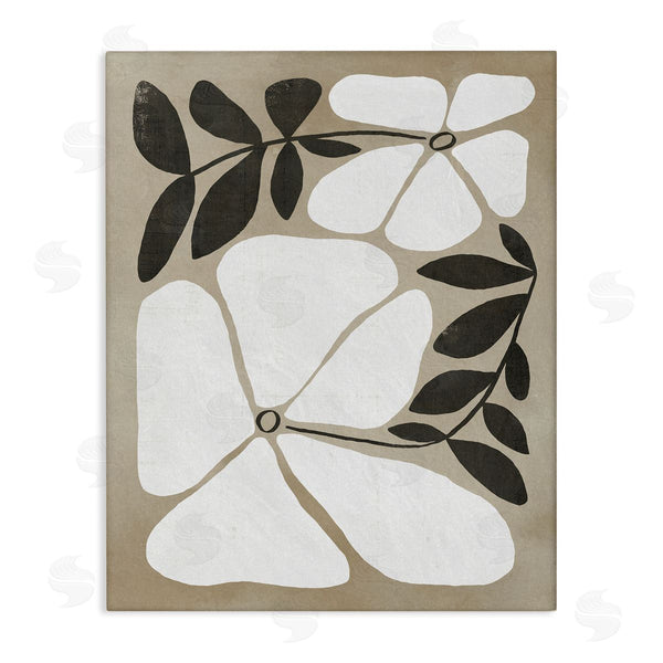 stupell industries Victoria Barnes | Oblong Boho Flowers Wall Art