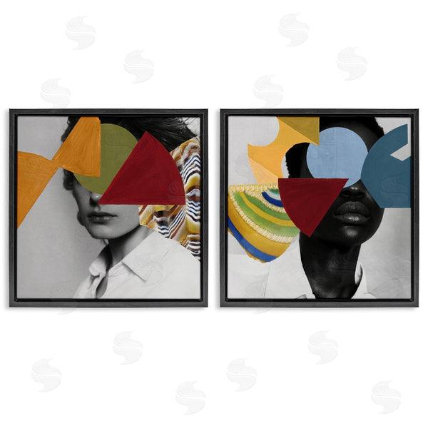 Stupell Industries Victoria Barnes | Obscura Pop Portraits