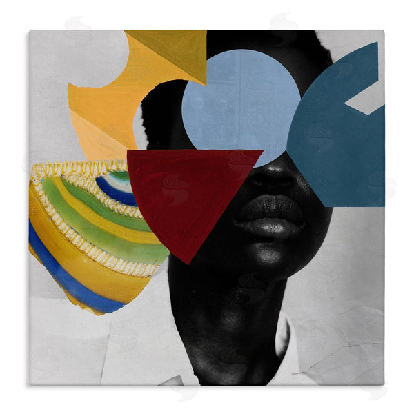 stupell industries Victoria Barnes | Obscura Shapes over Portrait