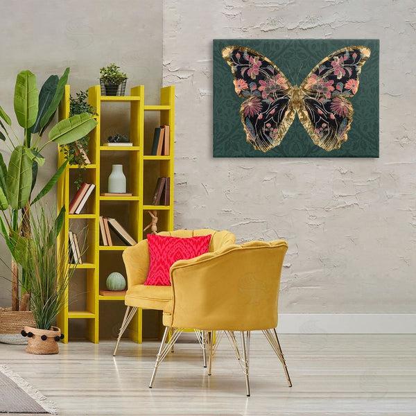 Stupell Industries Victoria Barnes | Ornate Pattern Butterfly Wall Art