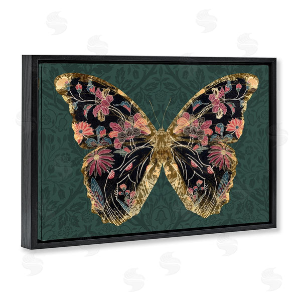 Stupell Industries Victoria Barnes | Ornate Pattern Butterfly Wall Art