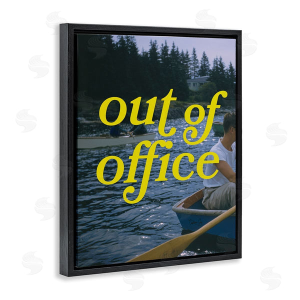 Stupell Industries Victoria Barnes | Out Of Office Lake View Wall Art