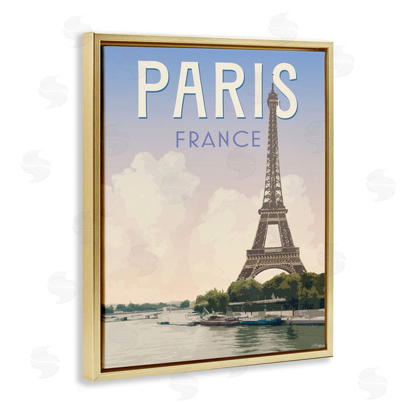 Stupell Industries Victoria Barnes | Paris Tower Landmark