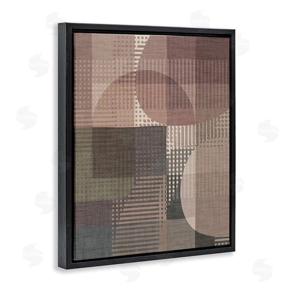 Stupell Industries Victoria Barnes | Patterned Earth Tone Shapes Wall Art