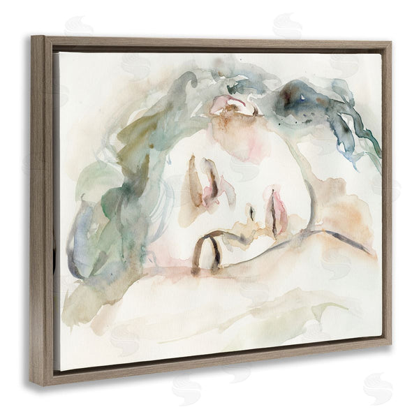 Stupell Industries Victoria Barnes | Peaceful Rest Portrait
