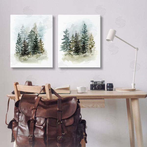 Stupell Industries Victoria Barnes | Pine Trees Forest Grove Wall Art