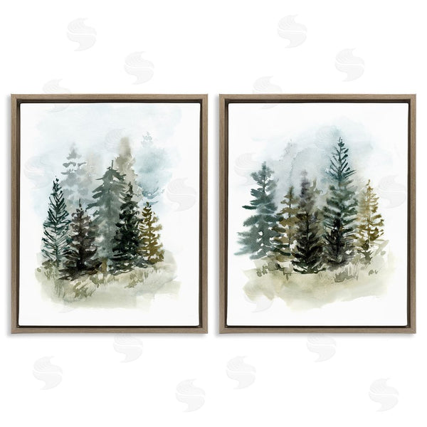 Stupell Industries Victoria Barnes | Pine Trees Forest Grove Wall Art