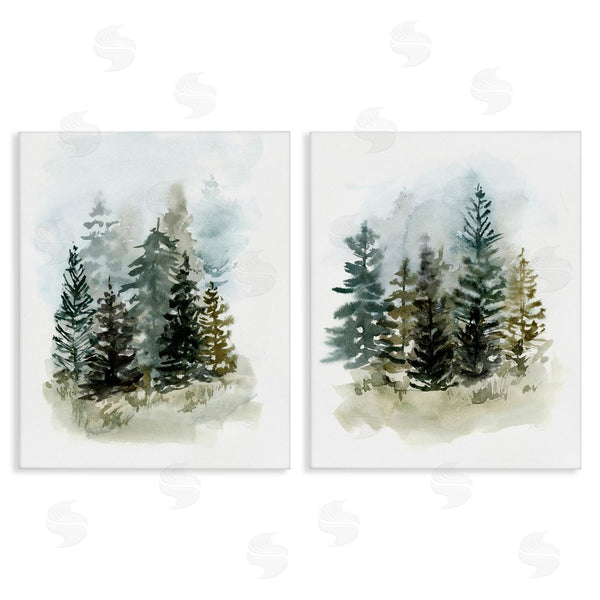stupell industries Victoria Barnes | Pine Trees Forest Grove Wall Art
