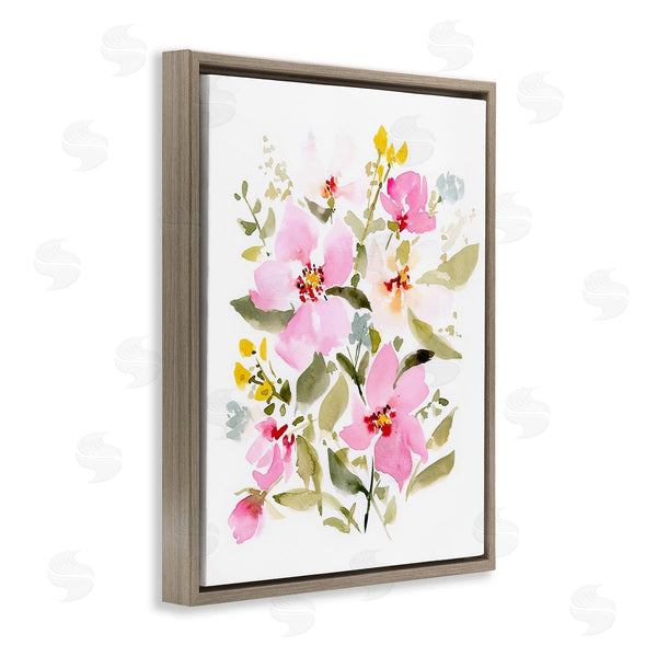Stupell Industries Victoria Barnes | Pink Blossom Pattern Wall Art