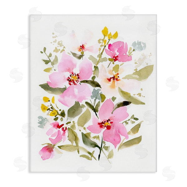 stupell industries Victoria Barnes | Pink Blossom Pattern Wall Art