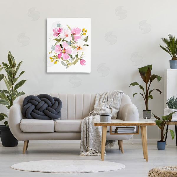 Stupell Industries Victoria Barnes | Pink Cottage Blooms Wall Art
