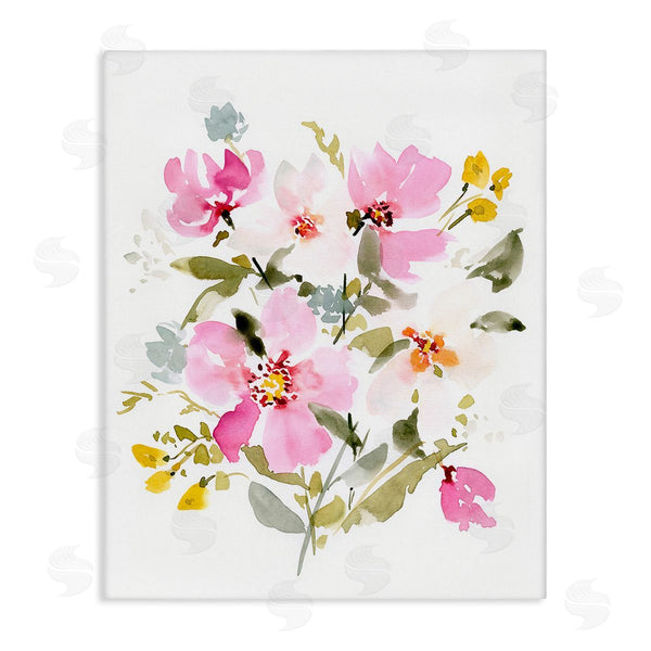 stupell industries Victoria Barnes | Pink Cottage Blooms Wall Art