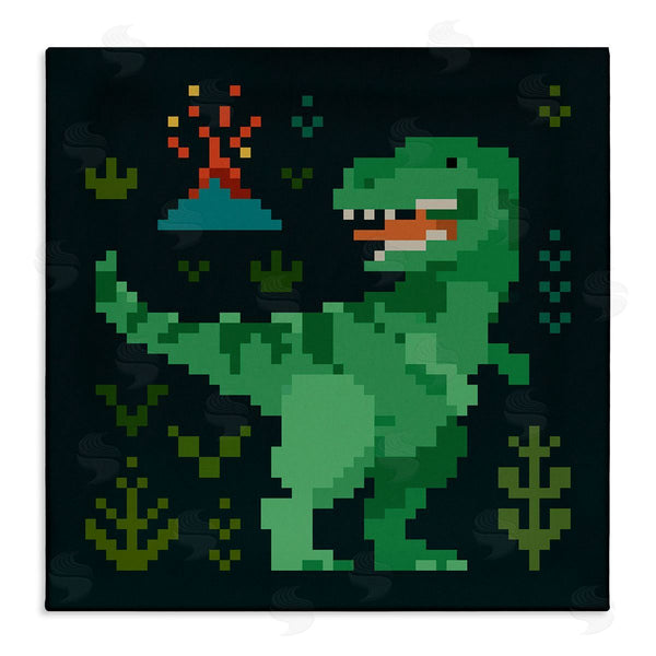 stupell industries Victoria Barnes | Pixel Style Dinosaur