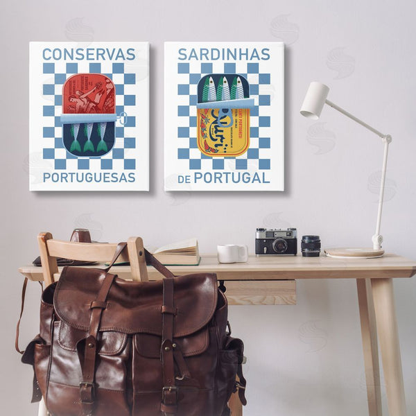 Stupell Industries Victoria Barnes | Portuguese Canned Sardines Wall Art