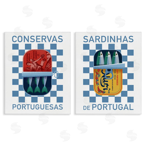 stupell industries Victoria Barnes | Portuguese Canned Sardines Wall Art