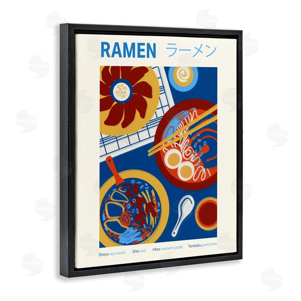 Stupell Industries Victoria Barnes | Ramen Table Placement