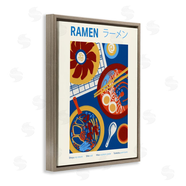 Stupell Industries Victoria Barnes | Ramen Table Placement