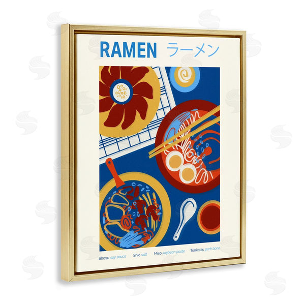 Stupell Industries Victoria Barnes | Ramen Table Placement