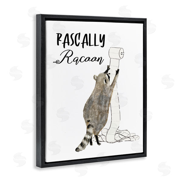Stupell Industries Victoria Barnes | Rascally Racoon Toilet Paper