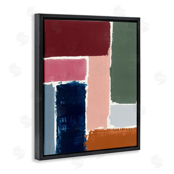 Stupell Industries Victoria Barnes | Rectangular Shapes Pattern