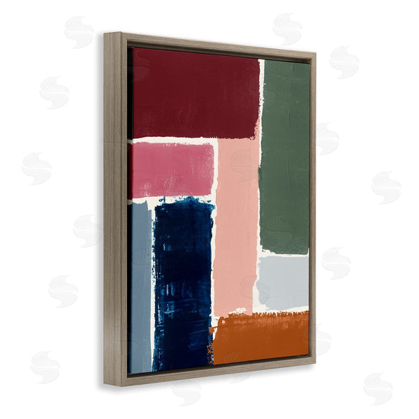 Stupell Industries Victoria Barnes | Rectangular Shapes Pattern