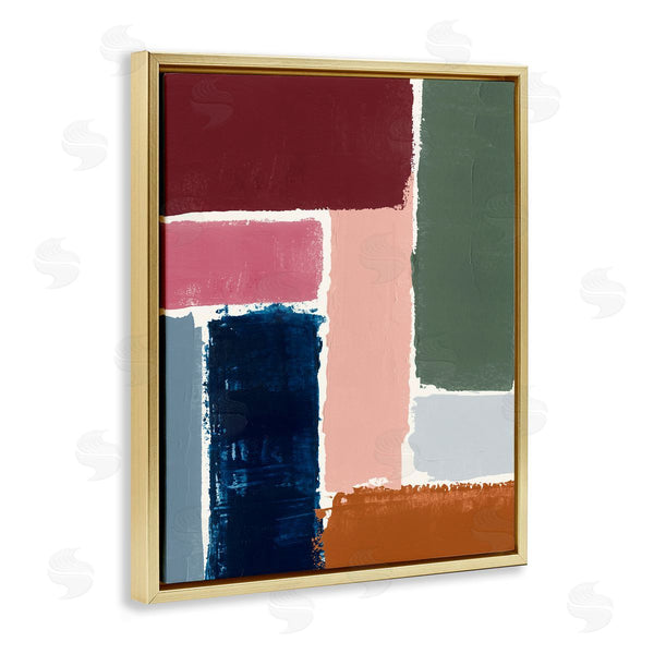 Stupell Industries Victoria Barnes | Rectangular Shapes Pattern