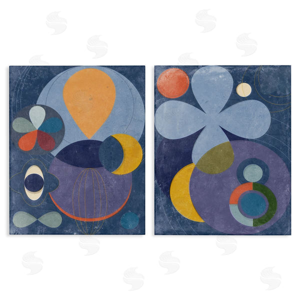 stupell industries Victoria Barnes | Retro Mixed Shapes