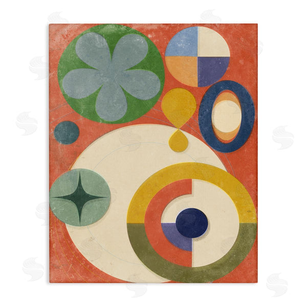 stupell industries Victoria Barnes | Retro Overlapping Shapes