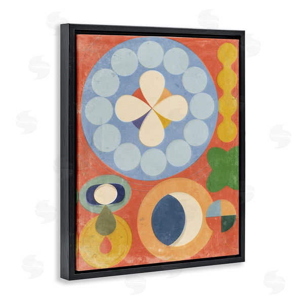 Stupell Industries Victoria Barnes | Retro Symbolic Shapes