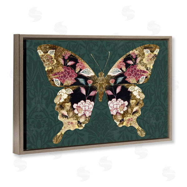 Stupell Industries Victoria Barnes | Rococo Butterfly Pattern Wall Art