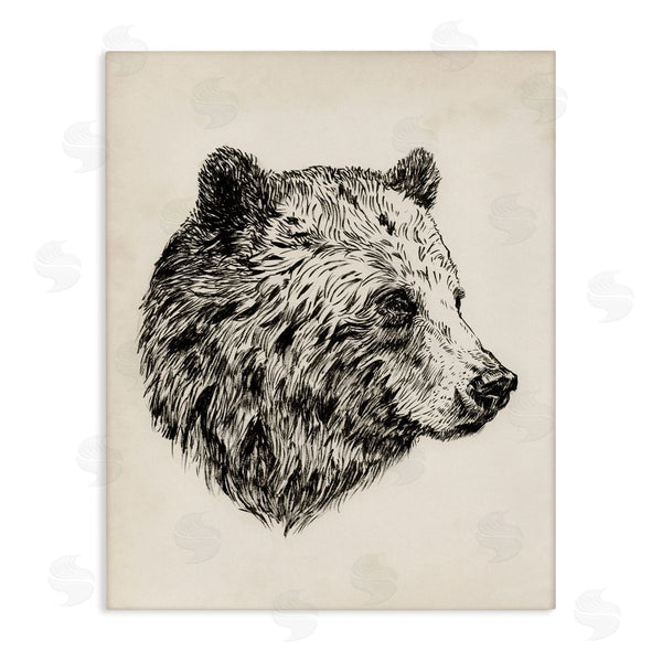 stupell industries Victoria Barnes | Rustic Bear Drawing
