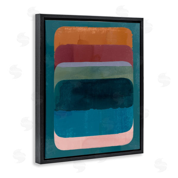 Stupell Industries Victoria Barnes | Rustic Inspired Ombre Pattern