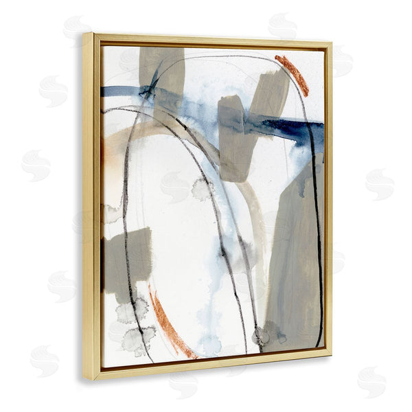 Stupell Industries Victoria Barnes | Sabine Inspired Abstract Design Expressive Organic Shapes