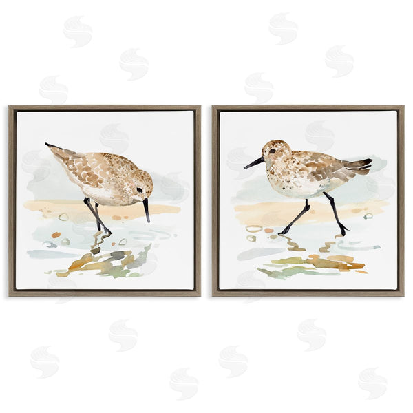 Stupell Industries Victoria Barnes | Sea Birds On Shore