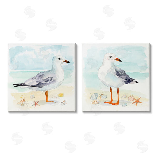 stupell industries Victoria Barnes | Seagull & Sandpiper Birds