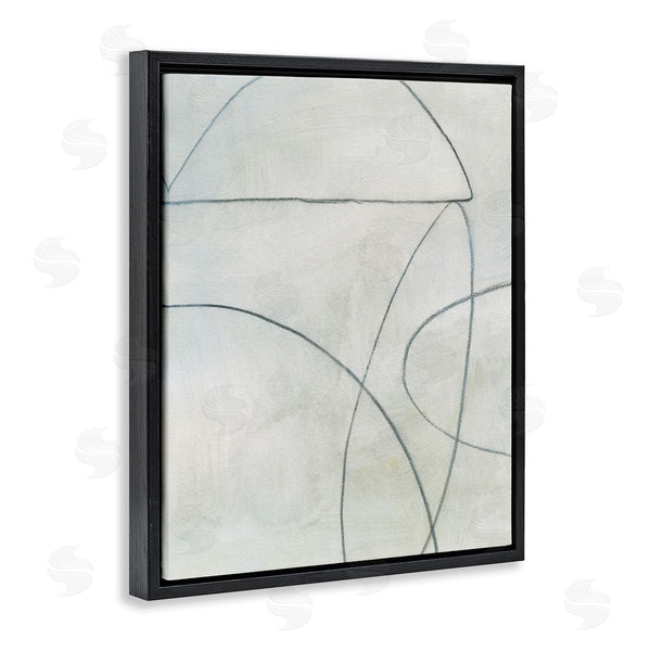 Stupell Industries Victoria Barnes | Shapes Sketch On Grey