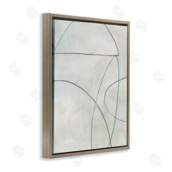 Stupell Industries Victoria Barnes | Shapes Sketch On Grey