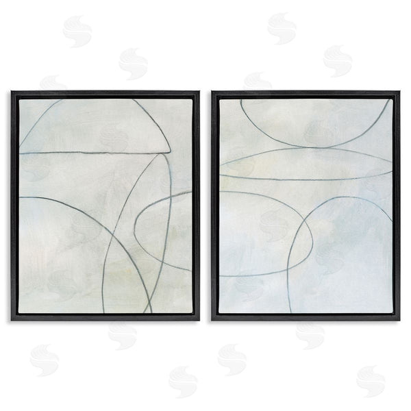 Stupell Industries Victoria Barnes | Simple Abstract Pencil Shapes Wall Art