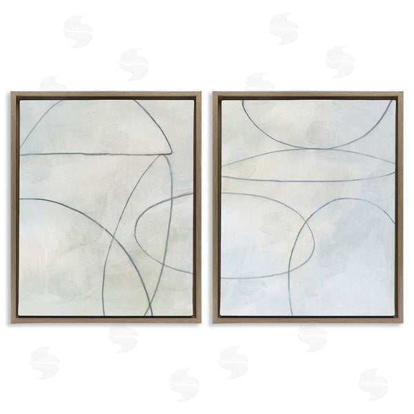 Stupell Industries Victoria Barnes | Simple Abstract Pencil Shapes Wall Art