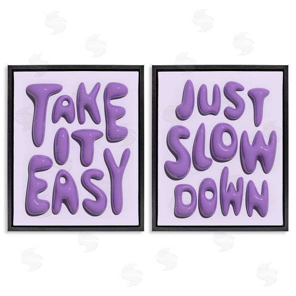Stupell Industries Victoria Barnes | Slow Down Take It Easy