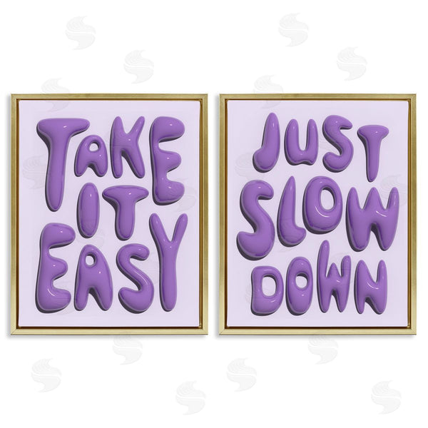 Stupell Industries Victoria Barnes | Slow Down Take It Easy