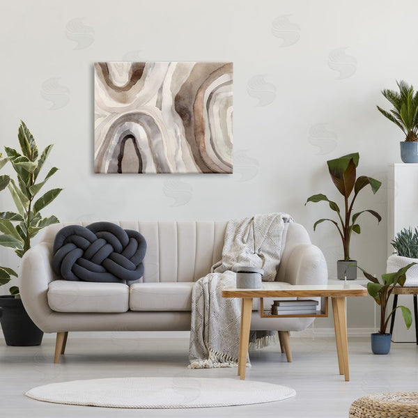 Stupell Industries Victoria Barnes | Soft Geode Pattern Wall Art
